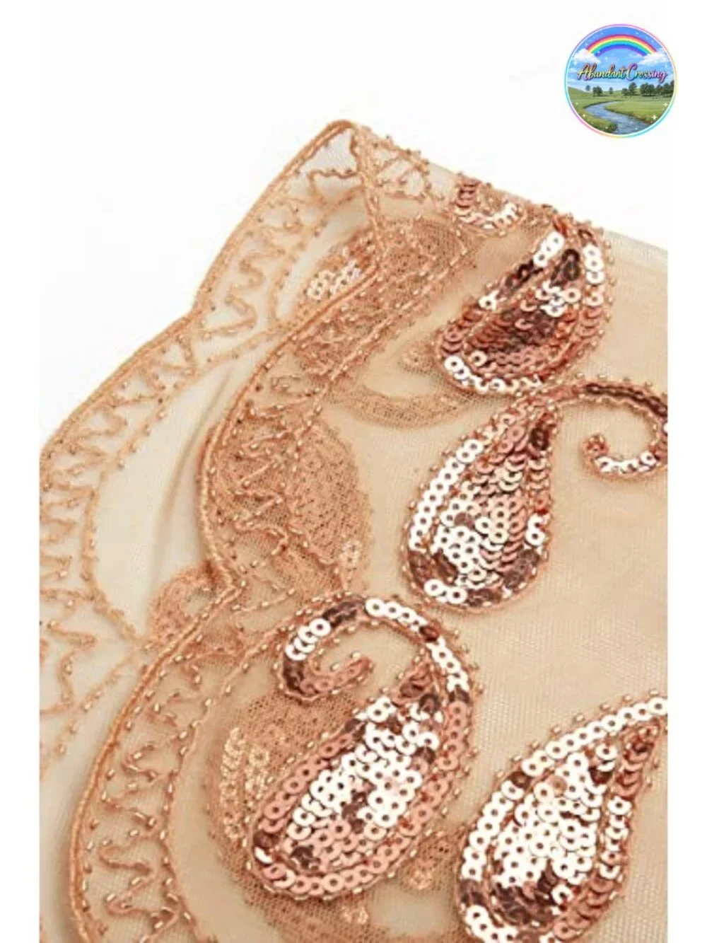 Sequin Beaded Evening Cape Flapper Cover Up Sheer Lacy Wraps
